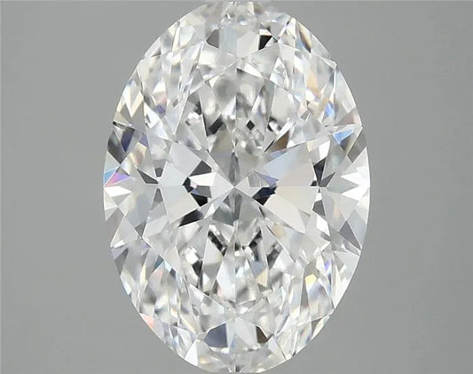 3.02ct Oval Lab Grown Diamond (Colour D, Clarity VVS2, IGI Certified)
