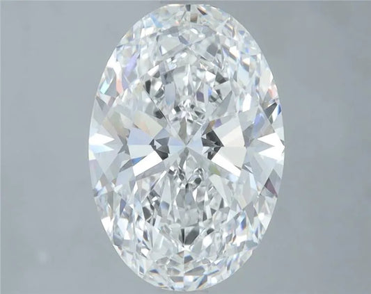 3.02ct Oval Lab Grown Diamond (Colour E, Clarity VS1, IGI Certified)