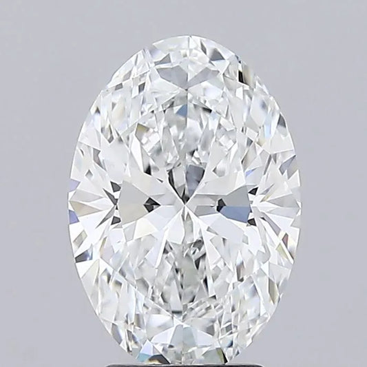 3.02ct Oval Lab Grown Diamond (Colour E, Clarity VVS1, IGI Certified)