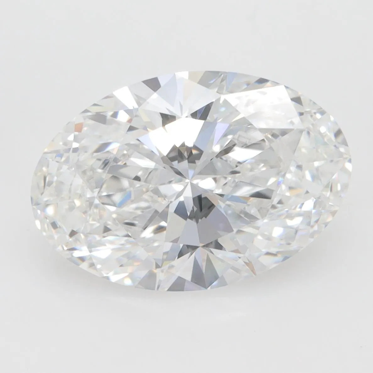 3.02ct Oval Lab Grown Diamond (Colour E, Clarity VVS2, GIA Certified)