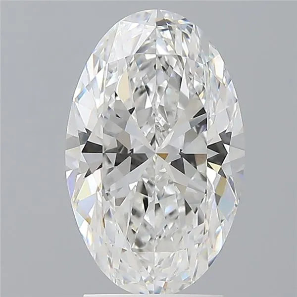 3.02ct Oval Lab Grown Diamond (Colour E, Clarity VVS2, IGI Certified)