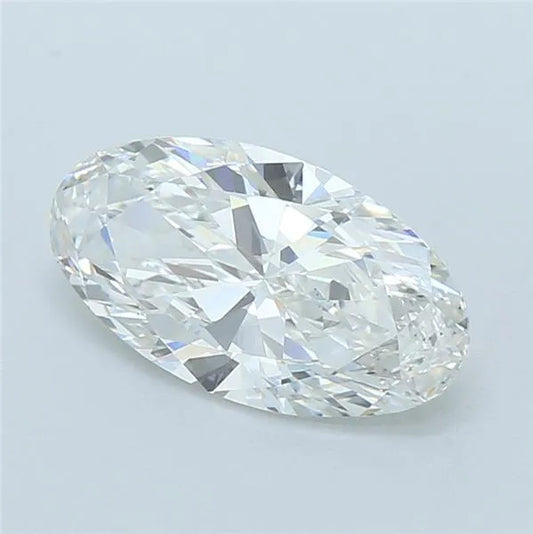 3.02ct Oval Lab Grown Diamond (Colour F, Clarity VS1, IGI Certified)