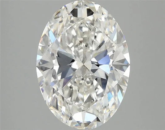 3.02ct Oval Lab Grown Diamond (Colour F, Clarity VVS2, IGI Certified)