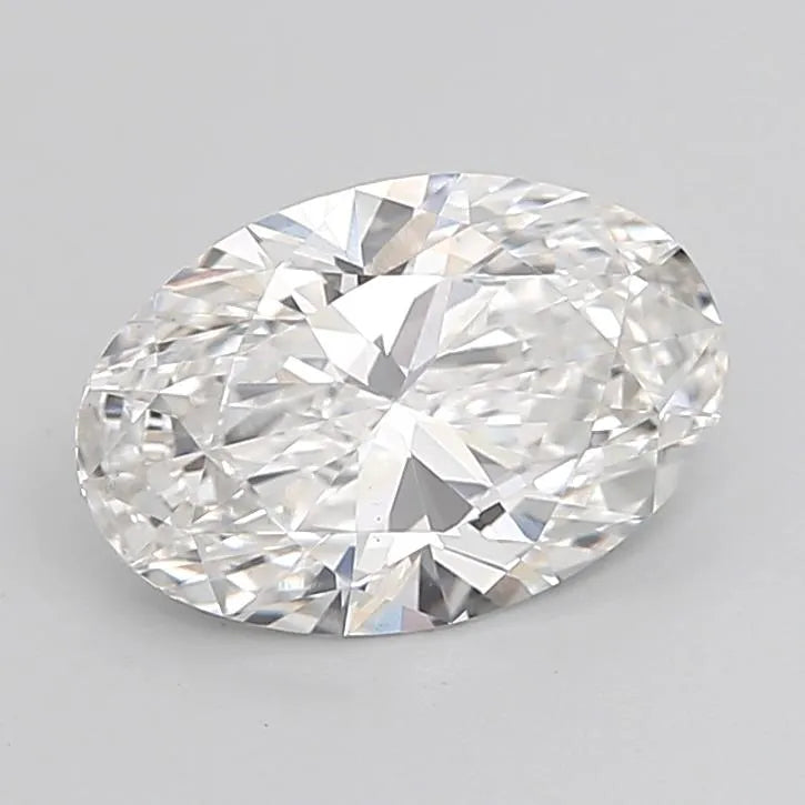 3.02ct Oval Lab Grown Diamond (Colour G, Clarity VS1, IGI Certified)
