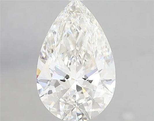 3.02ct Pear Lab Grown Diamond (Colour F, Clarity VVS1, IGI Certified)
