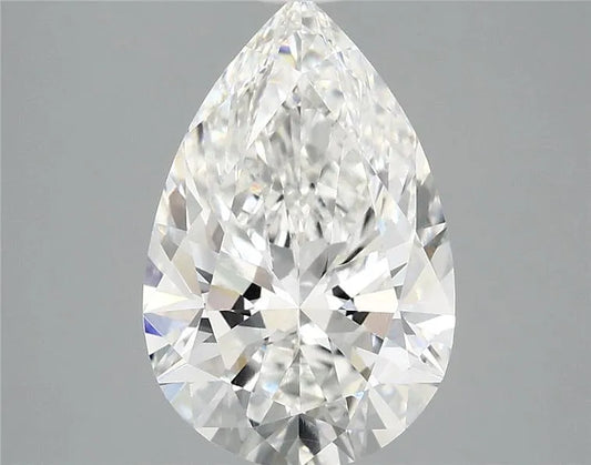 3.02ct Pear Lab Grown Diamond (Colour F, Clarity VVS1, IGI Certified)