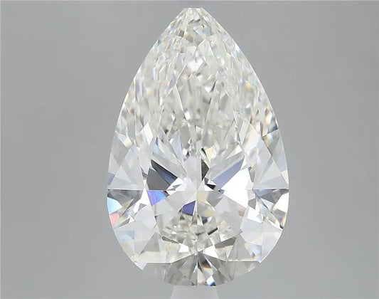 3.02ct Pear Lab Grown Diamond (Colour G, Clarity VVS2, IGI Certified)