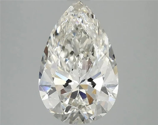 3.02ct Pear Lab Grown Diamond (Colour G, Clarity VVS2, IGI Certified)