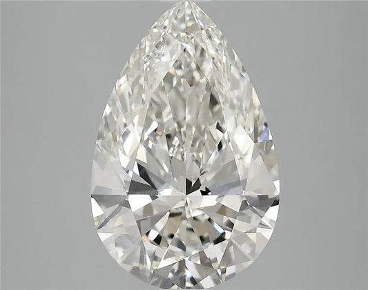 3.02ct Pear Lab Grown Diamond (Colour G, Clarity VVS2, IGI Certified)