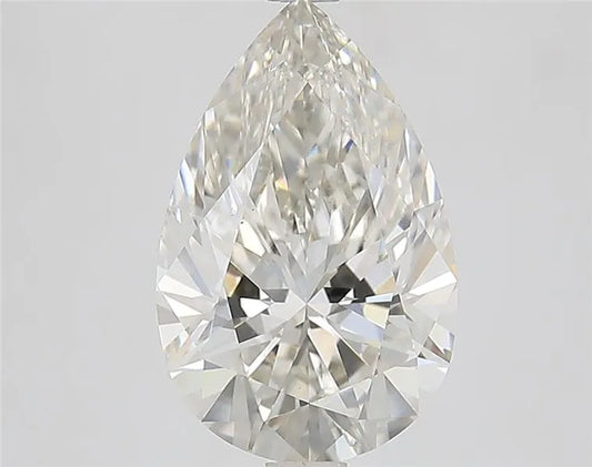 3.02ct Pear Lab Grown Diamond (Colour I, Clarity VS1, IGI Certified)