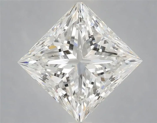 3.02ct Princess Lab Grown Diamond (Colour F, Clarity VS1, IGI Certified)