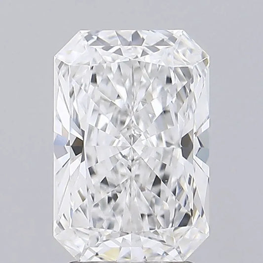 3.02ct Radiant Lab Grown Diamond (Colour E, Clarity IF, IGI Certified)