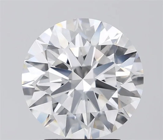 3.02ct Round Lab Grown Diamond (Colour F, Clarity VS1, Cut ID, IGI Certified)