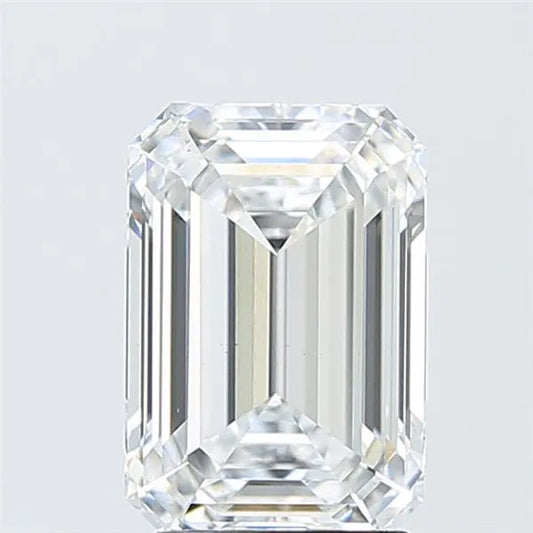 3.03ct Emerald Lab Grown Diamond (Colour D, Clarity VS1, IGI Certified)