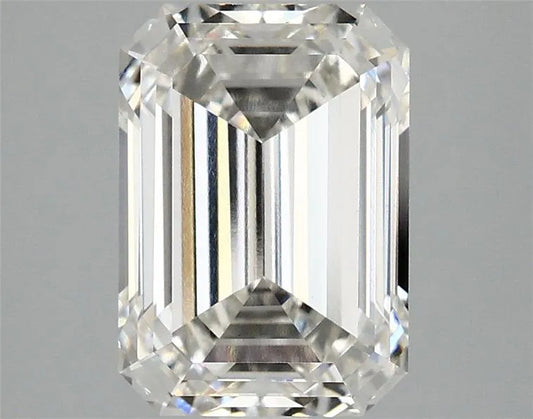 3.03ct Emerald Lab Grown Diamond (Colour G, Clarity VVS2, IGI Certified)