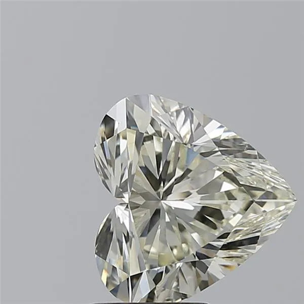 3.03ct Heart Natural Diamond (Colour J, Clarity VS2, Cut VG, IGI Certified)