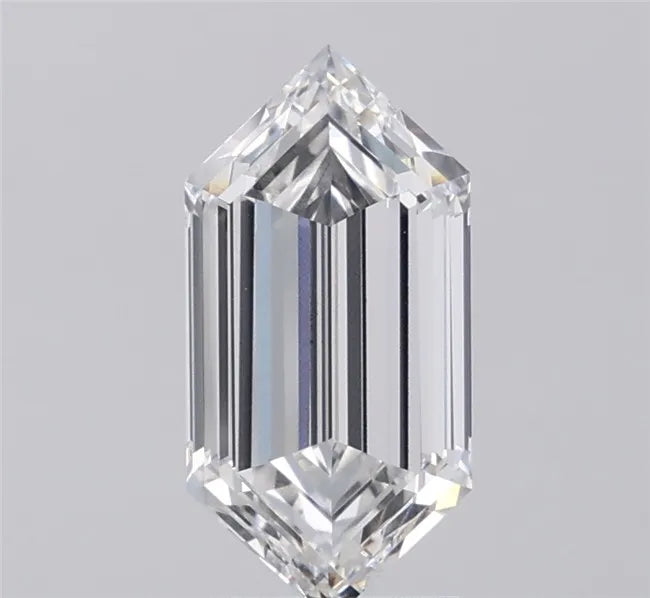 3.03ct Hexagonal Lab Grown Diamond (Colour F, Clarity VVS2, IGI Certified)
