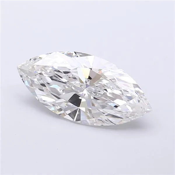 3.03ct Marquise Lab Grown Diamond (Colour E, Clarity IF, IGI Certified)