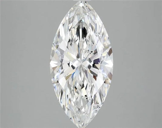 3.03ct Marquise Lab Grown Diamond (Colour E, Clarity SI1, IGI Certified)