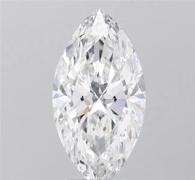 3.03ct Marquise Lab Grown Diamond (Colour E, Clarity VVS2, IGI Certified)