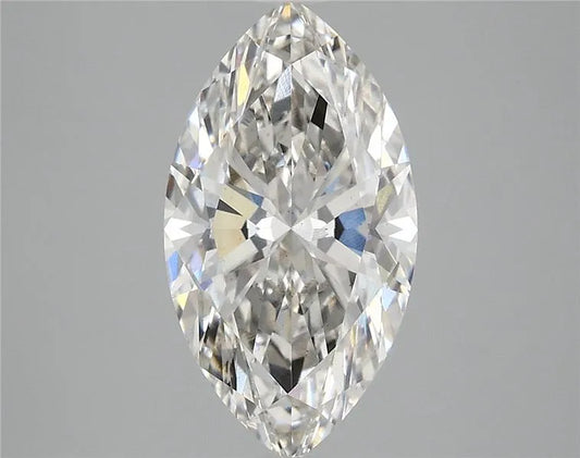 3.03ct Marquise Lab Grown Diamond (Colour G, Clarity VS2, IGI Certified)