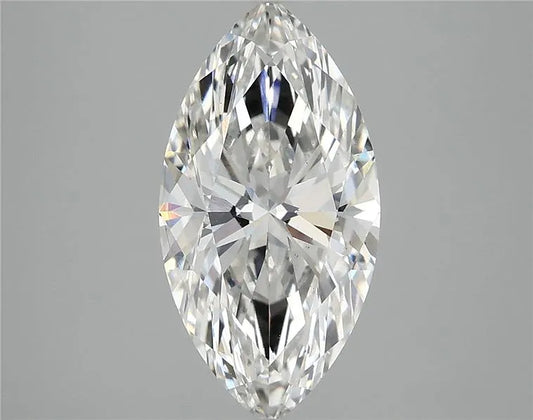 3.03ct Marquise Lab Grown Diamond (Colour G, Clarity VS2, IGI Certified)