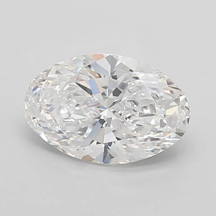3.03ct Oval Lab Grown Diamond (Colour D, Clarity IF, IGI Certified)
