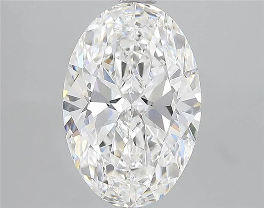 3.03ct Oval Lab Grown Diamond (Colour E, Clarity VVS2, IGI Certified)