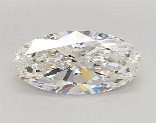 3.03ct Oval Lab Grown Diamond (Colour F, Clarity VVS2, IGI Certified)