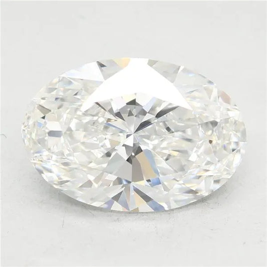 3.03ct Oval Lab Grown Diamond (Colour F, Clarity VVS2, IGI Certified)