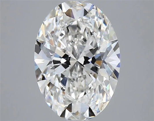 3.03ct Oval Lab Grown Diamond (Colour F, Clarity VVS2, IGI Certified)