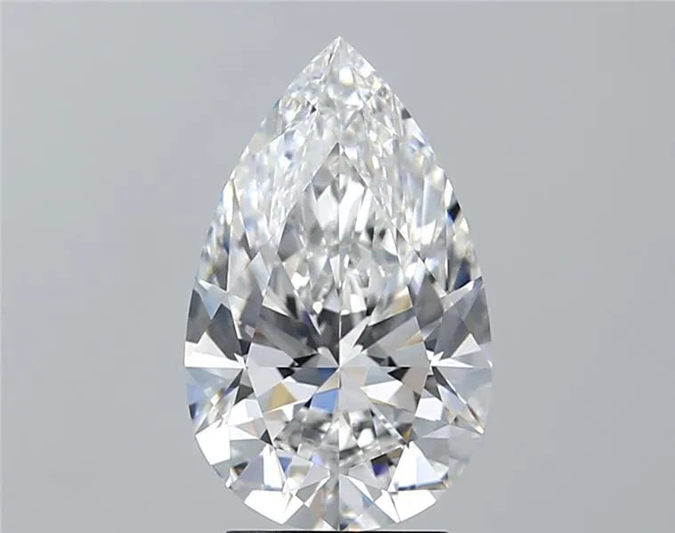3.03ct Pear Lab Grown Diamond (Colour E, Clarity VS1, IGI Certified)