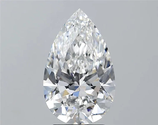 3.03ct Pear Lab Grown Diamond (Colour E, Clarity VS1, IGI Certified)