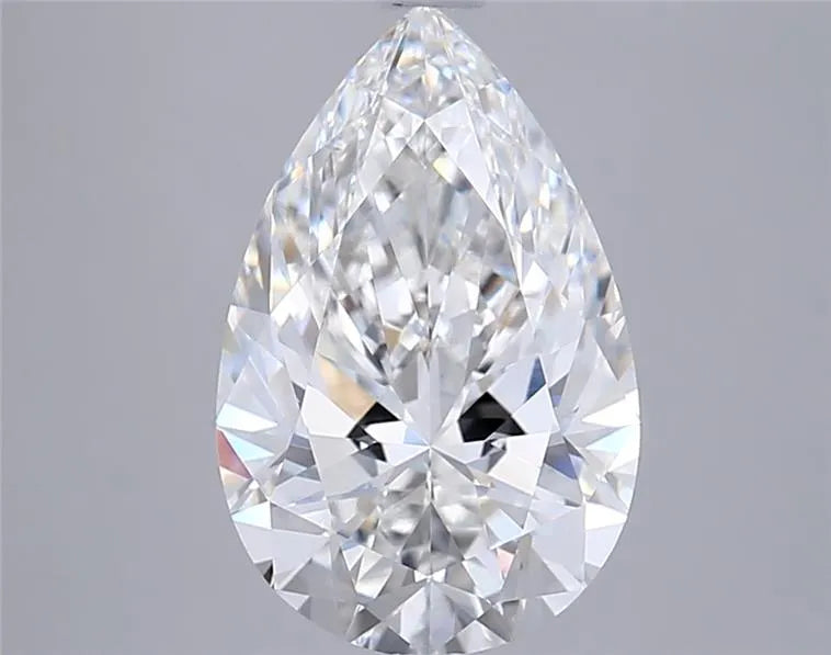 3.03ct Pear Lab Grown Diamond (Colour E, Clarity VVS2, IGI Certified)