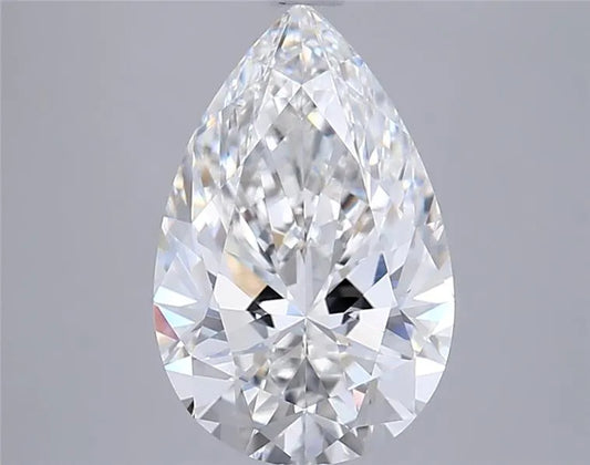 3.03ct Pear Lab Grown Diamond (Colour E, Clarity VVS2, IGI Certified)
