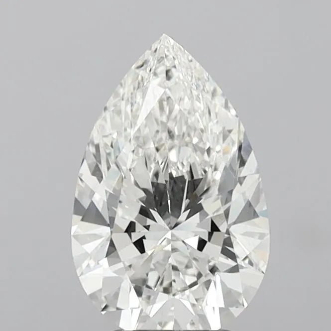 3.03ct Pear Lab Grown Diamond (Colour G, Clarity VVS2, IGI Certified)