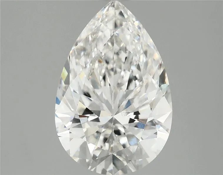 3.03ct Pear Lab Grown Diamond (Colour G, Clarity VVS2, IGI Certified)