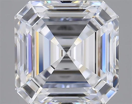 3.04ct Asscher Lab Grown Diamond (Colour E, Clarity VVS1, IGI Certified)