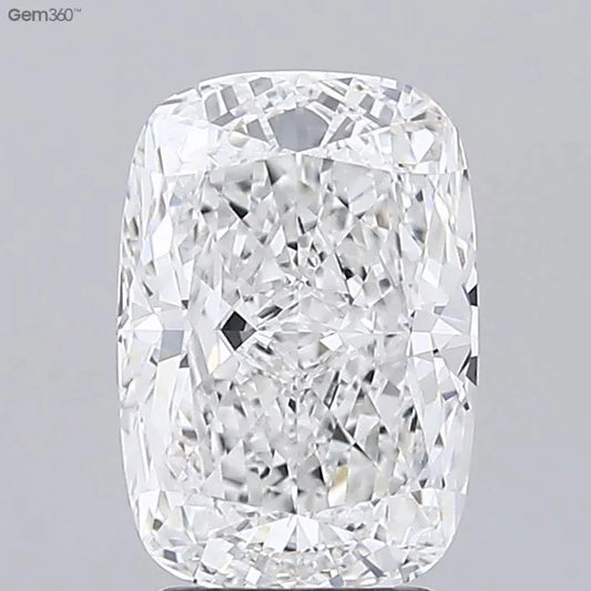 3.04ct Cushion modified Lab Grown Diamond (Colour E, Clarity VVS2, IGI Certified)