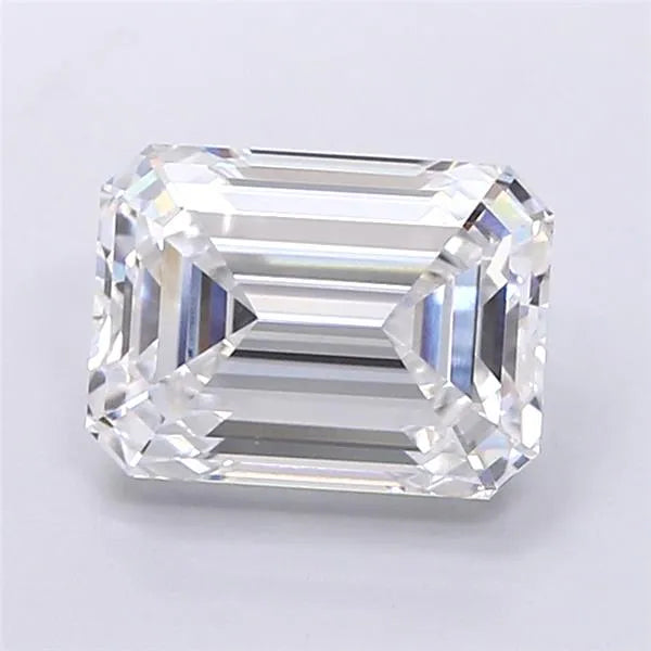 3.04ct Emerald Lab Grown Diamond (Colour D, Clarity VVS1, IGI Certified)