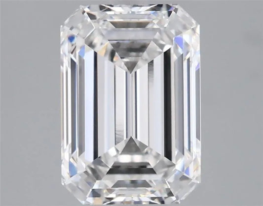 3.04ct Emerald Lab Grown Diamond (Colour F, Clarity VVS1, IGI Certified)