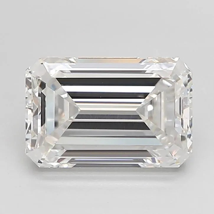 3.04ct Emerald Lab Grown Diamond (Colour F, Clarity VVS2, IGI Certified)