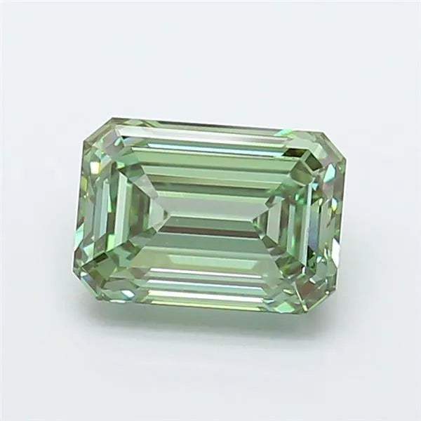3.04ct Emerald Lab Grown Diamond (Colour Fancy Vivid Green, Clarity VVS2, IGI Certified)