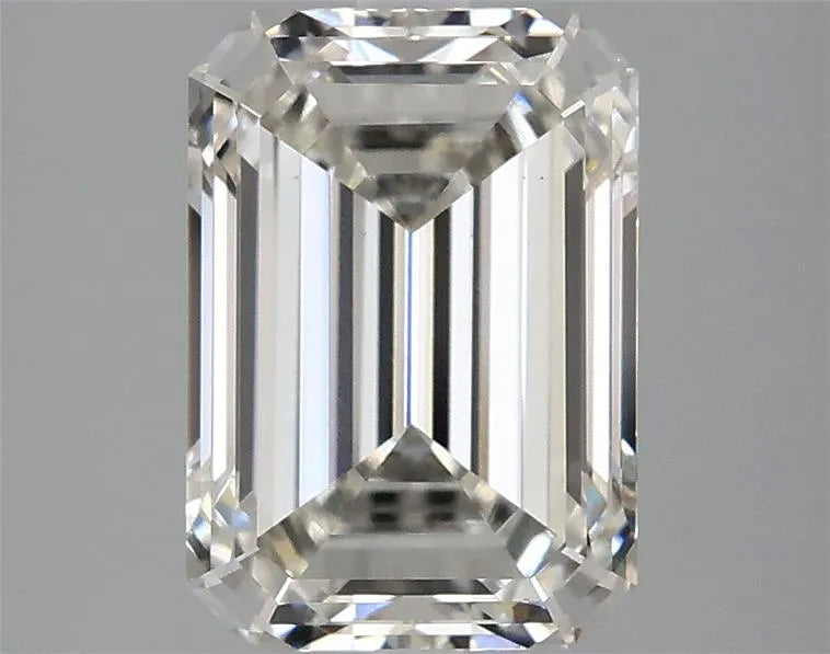 3.04ct Emerald Lab Grown Diamond (Colour H, Clarity VS1, IGI Certified)