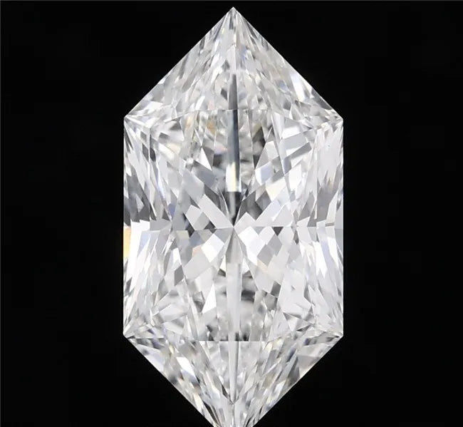 3.04ct Hexagonal Lab Grown Diamond (Colour F, Clarity VVS2, IGI Certified)