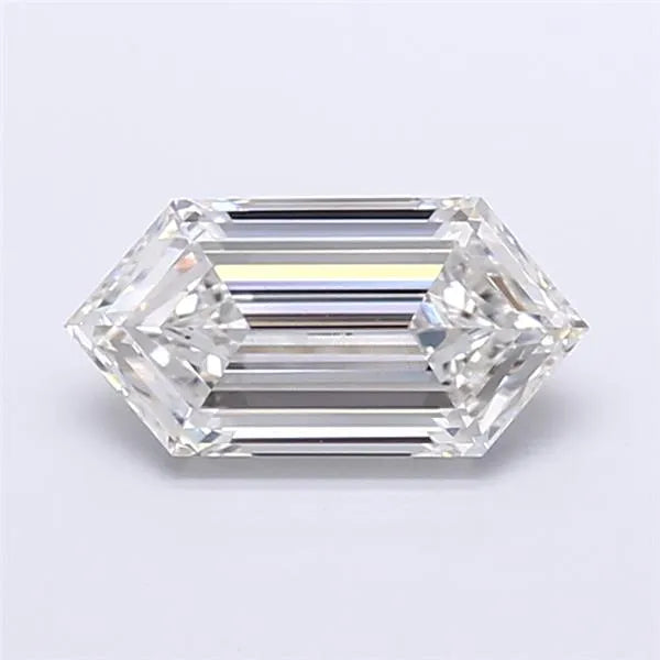 3.04ct Hexagonal Lab Grown Diamond (Colour G, Clarity VVS2, IGI Certified)