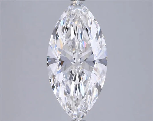 3.04ct Marquise Lab Grown Diamond (Colour E, Clarity VVS1, IGI Certified)