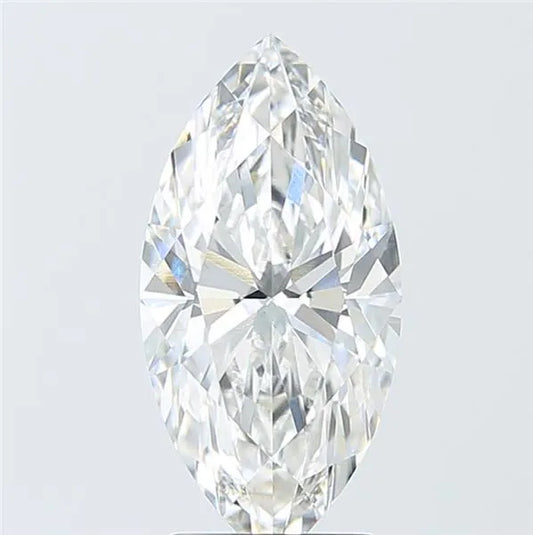 3.04ct Marquise Lab Grown Diamond (Colour F, Clarity VS1, IGI Certified)