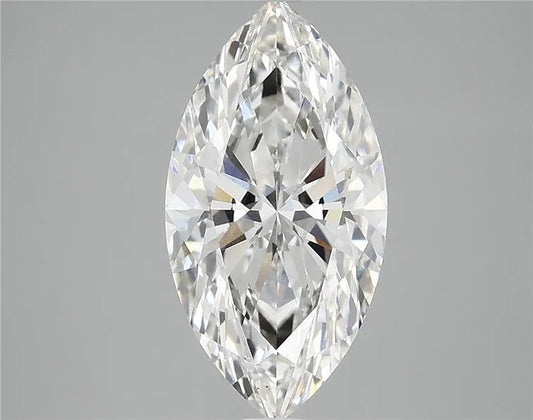 3.04ct Marquise Lab Grown Diamond (Colour F, Clarity VS1, IGI Certified)