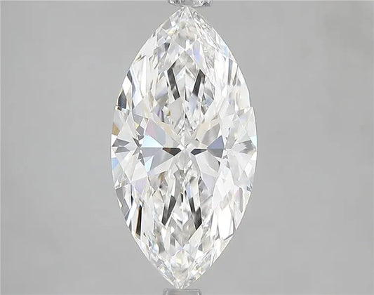 3.04ct Marquise Lab Grown Diamond (Colour F, Clarity VVS1, IGI Certified)